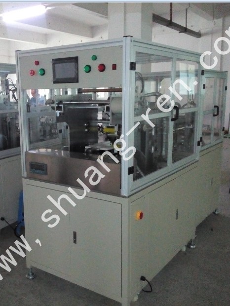 鋁殼鋼(gāng)殼自動(dong)貼膜機(jī)